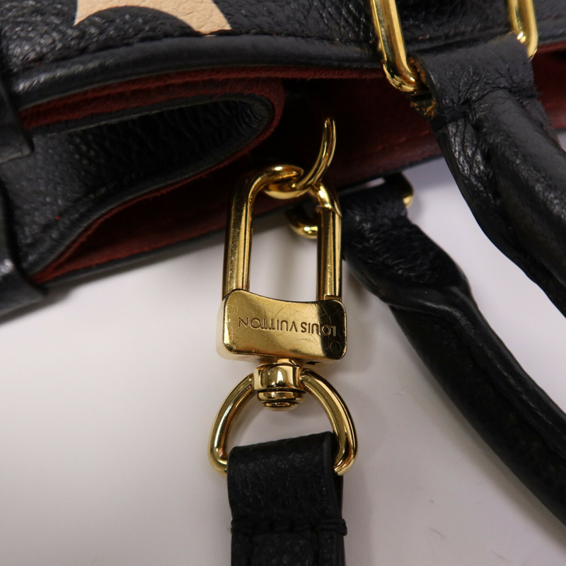 LOUIS VUITTON Monogram Empreinte On The Go PM金扣手挽肩背兩用袋-9