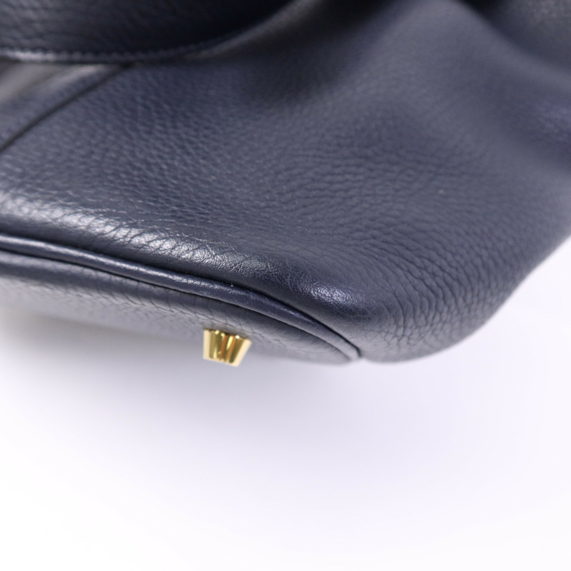 HERMES Clemence皮革Picotin MM金扣手挽袋Canban-12