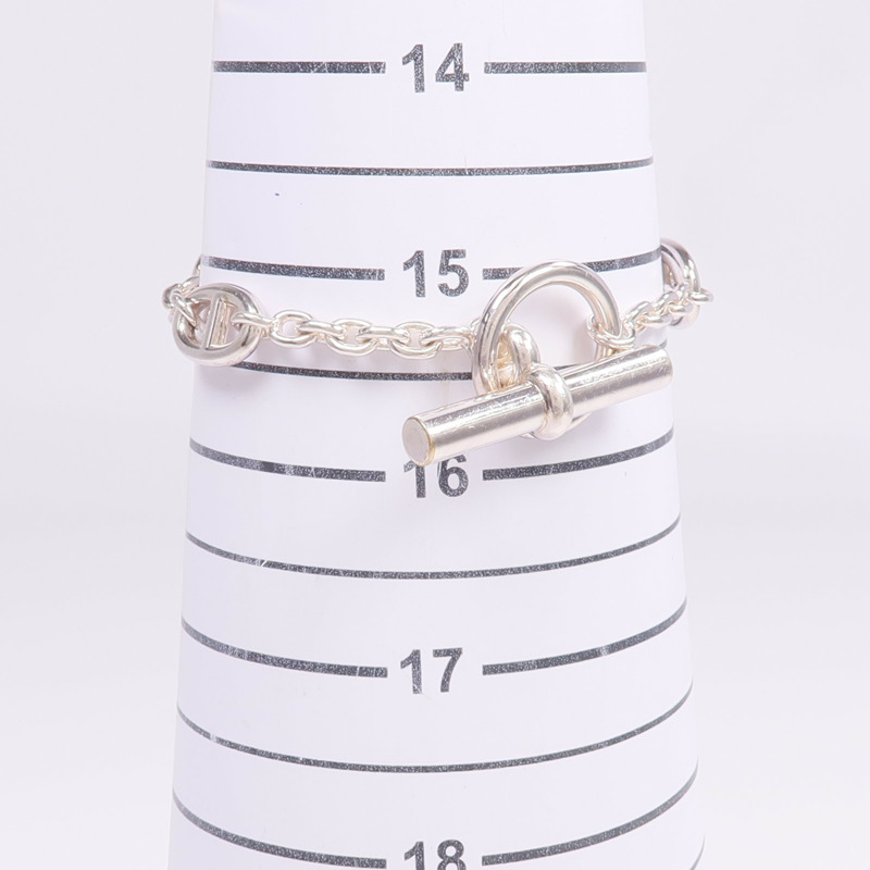 HERMES 純銀Farandole Bracelet手鏈-12