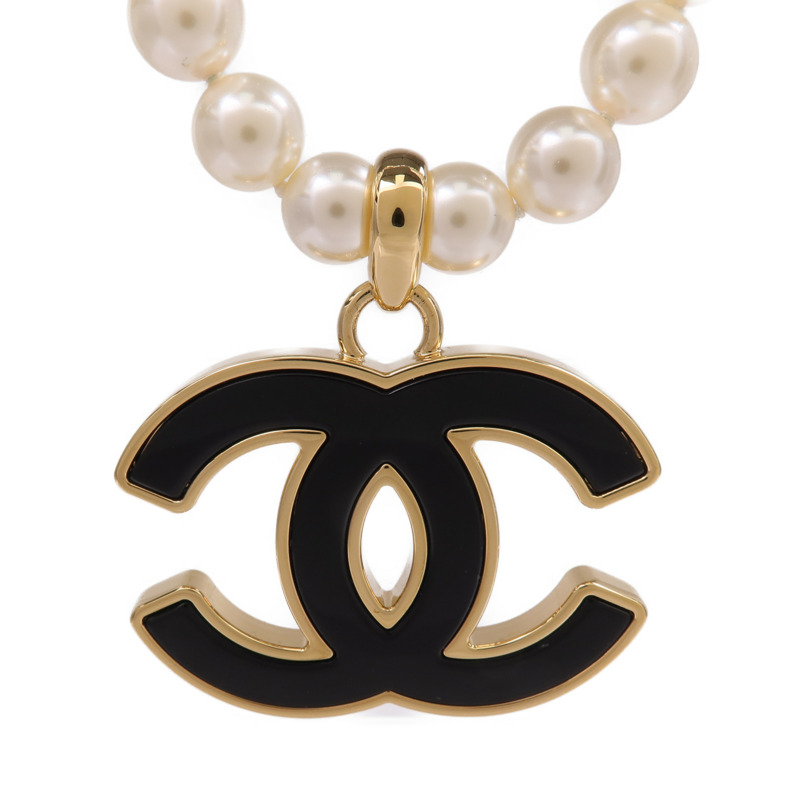 CHANEL 金屬Necklace金扣項鍊-2