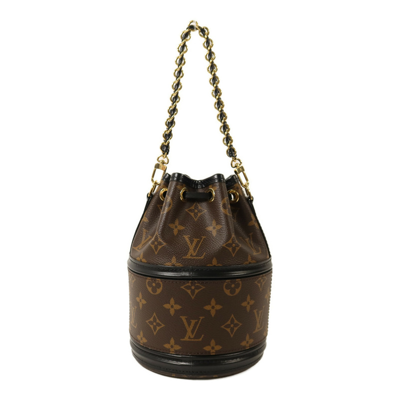 LOUIS VUITTON Monogram Canoe金扣鏈帶手挽肩背兩用袋-1