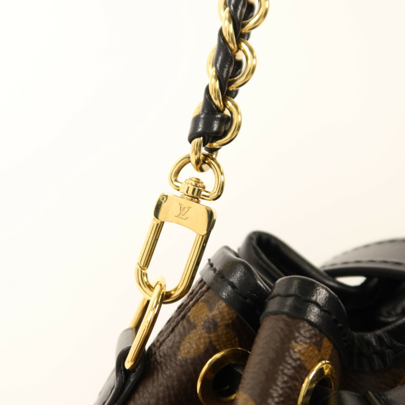 LOUIS VUITTON Monogram Canoe金扣鏈帶手挽肩背兩用袋-8