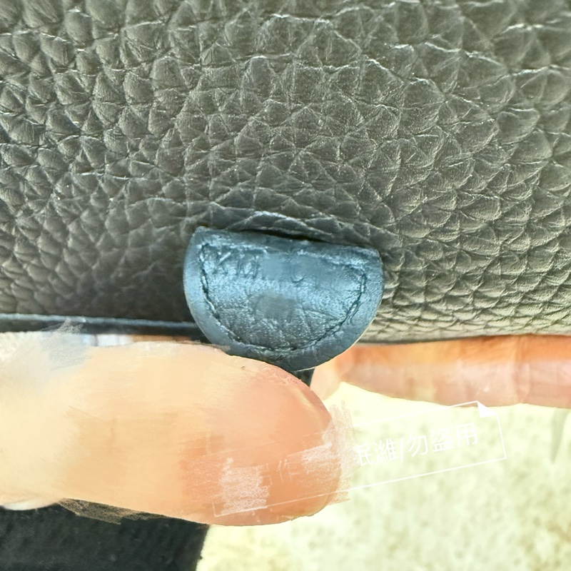 愛馬仕Hermes evelyne16 黑銀K刻 全新-3