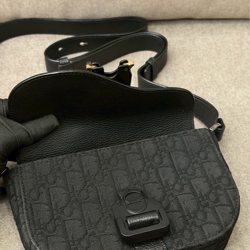 DIOR saddle黑馬鞍mini-6
