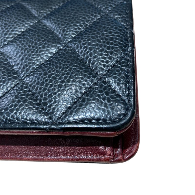 CHANEL 香奈兒 長夾 荔枝紋牛皮-6