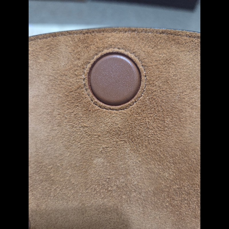 Celine cuir 光滑牛皮馬鞍包 焦糖色-19