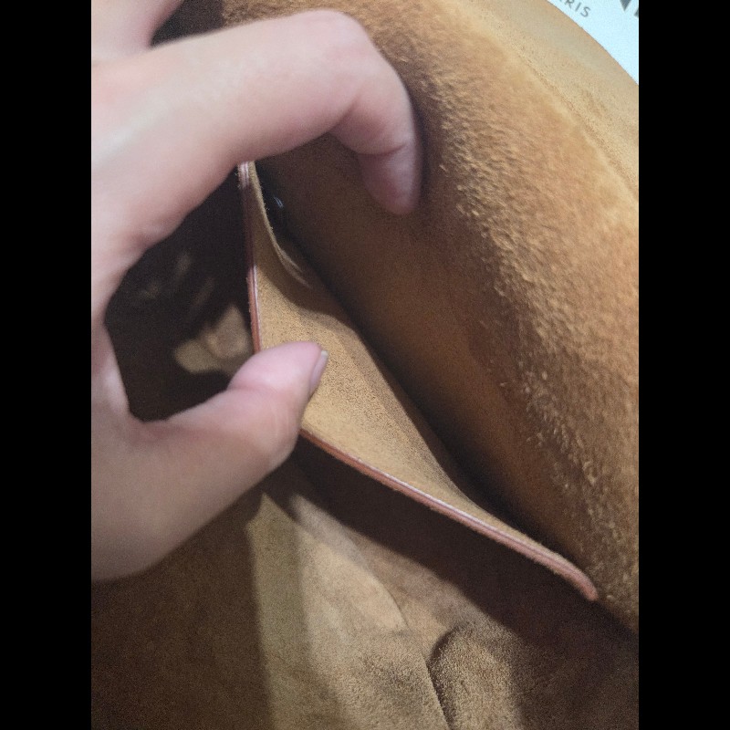 Celine cuir 光滑牛皮馬鞍包 焦糖色-21