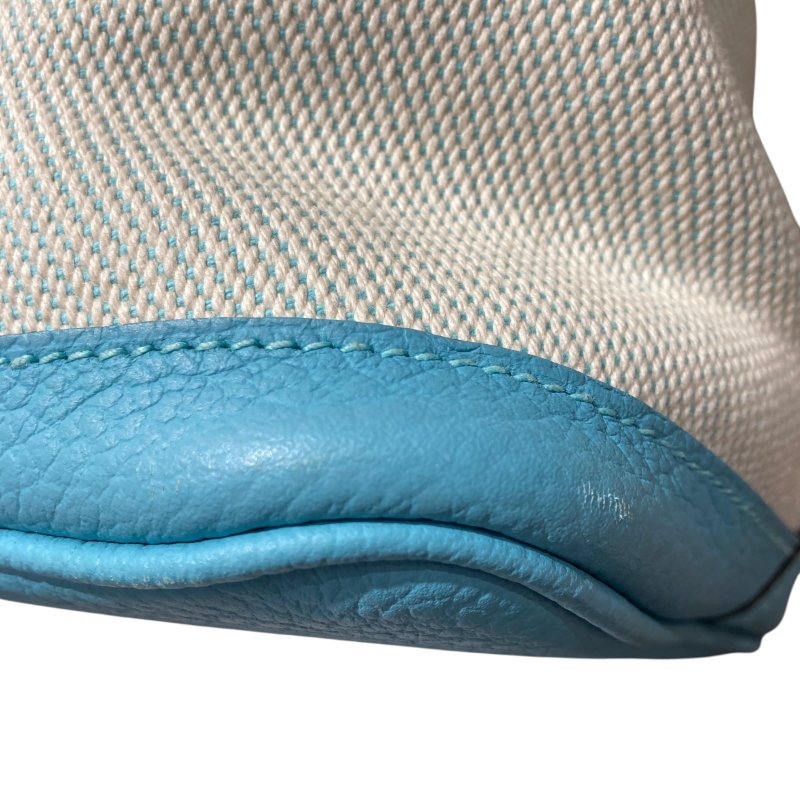 HERMES 愛馬仕 GARDEN PARTY36 帆布-7