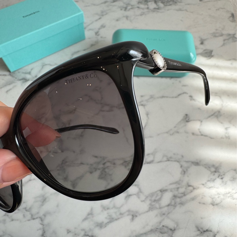 Tiffany黑色珍珠太陽眼鏡🕶️ 氣質滿滿❤️🔥-11