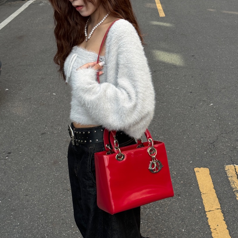 【極新🎁】 Dior Lady Dior 黛妃包 斜背包 (專櫃17.6萬)-0