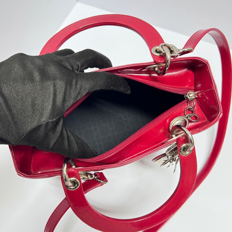 【極新🎁】 Dior Lady Dior 黛妃包 斜背包 (專櫃17.6萬)-13