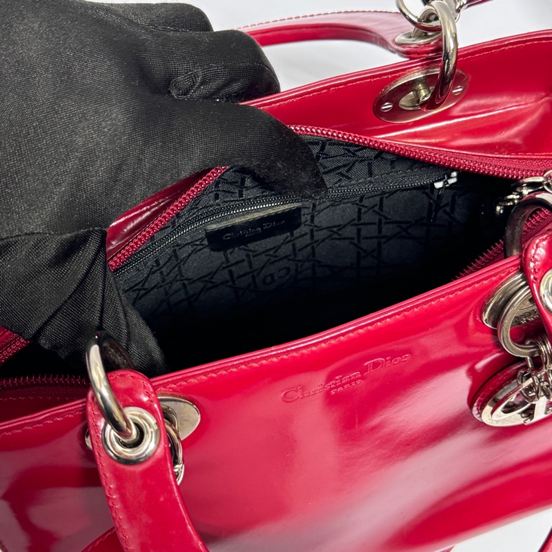 【極新🎁】 Dior Lady Dior 黛妃包 斜背包 (專櫃17.6萬)-15