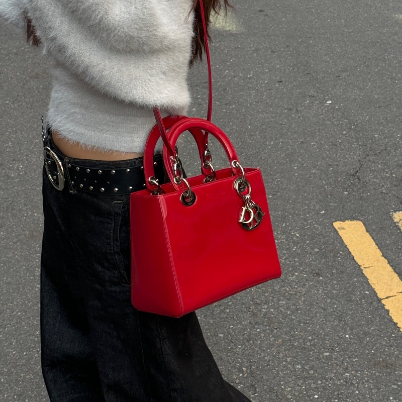 【極新🎁】 Dior Lady Dior 黛妃包 斜背包 (專櫃17.6萬)-17