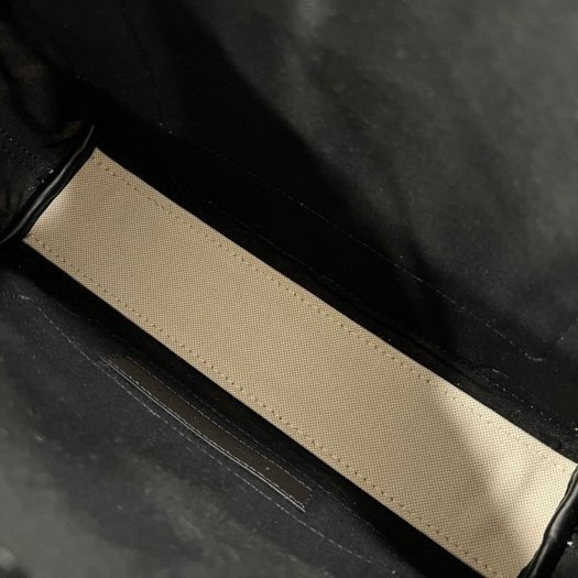 東區正精品㊣BALENCIAGA CABAS XS 390346 近全新巴黎世家黑白色帆布手提斜背包二用包 RZ6227-2