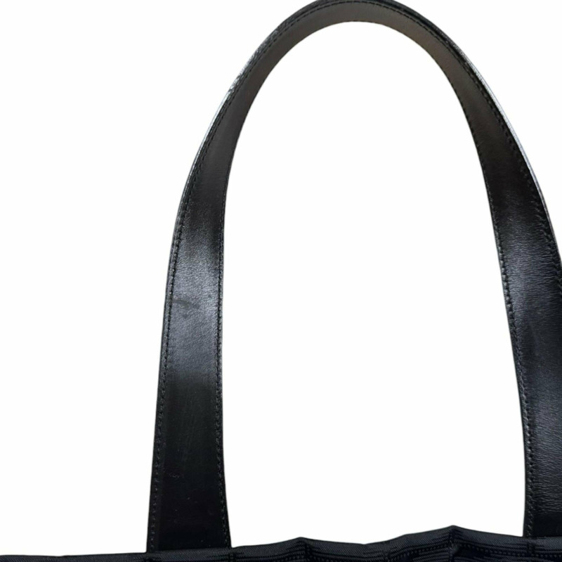 二手香奈兒新款MM托特包,尼龍提花布料,A15991,黑色,女士款-9