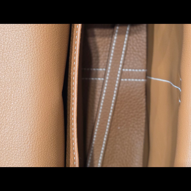 (99.9新)離櫃新品 HERMES HALZEN 25金棕色 (2022年)-5