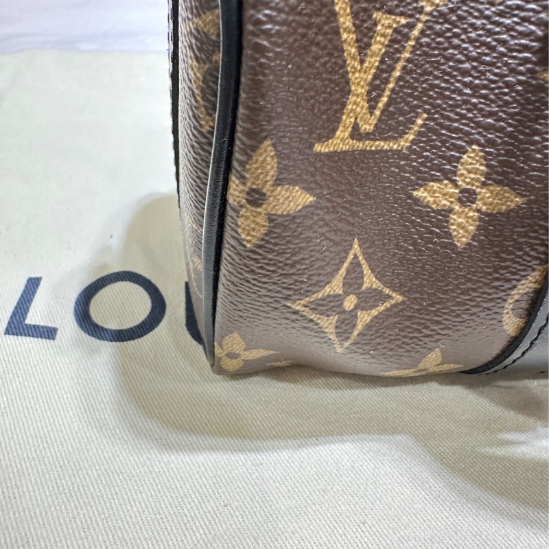 ꧁ Louis Vuitton M80118🤎 Keepall XS 手提/肩背/斜跨包🤎 經典老花【猴子包】꧂-8