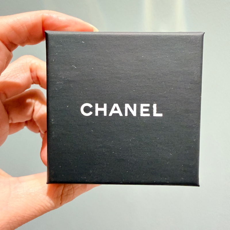 Chanel 香奈兒 水鑽星星針式耳環(金) 珍珠母貝質感耳針 雙c耳針-5