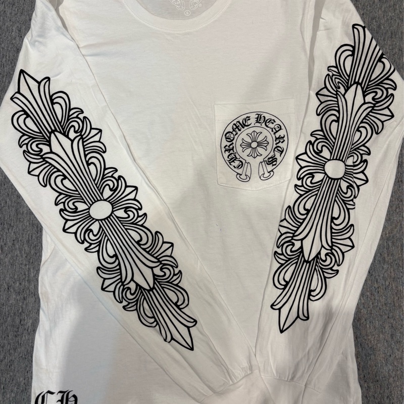 Chrome Heart TAIPEI字樣薄長袖T恤 S-0