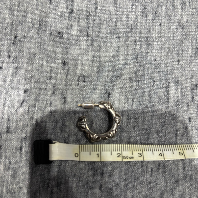 Chrome Hearts 五十字花 環狀耳環(高價款)-4