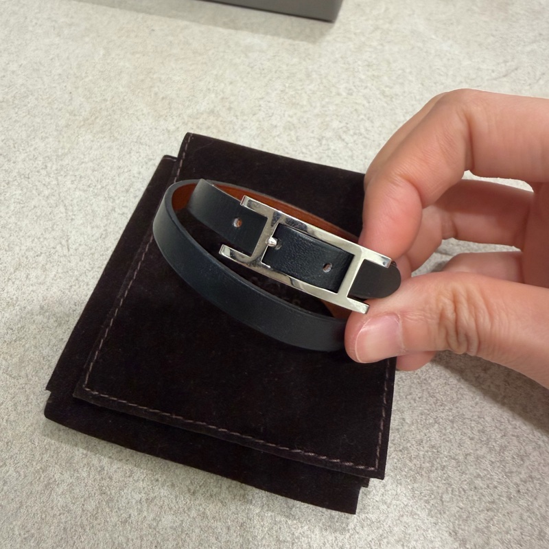 Hermes 愛馬仕 雙圈手環 Behapi double tour-6