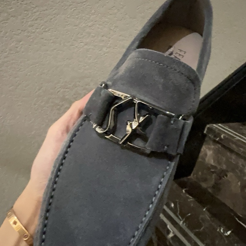 全新 SALVATORE FERRAGAMO 菲拉格慕 SF饰扣休闲鞋豆豆鞋 尺寸41.5-4