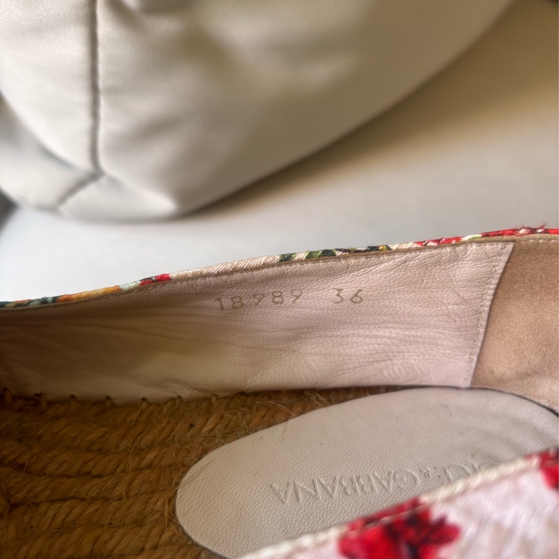 DOLCH &GABbANA 厚底草編鞋~夏日必備-12