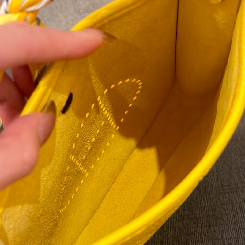 愛馬仕Hermès mini evelyne 檸檬黃銀扣🍋-6