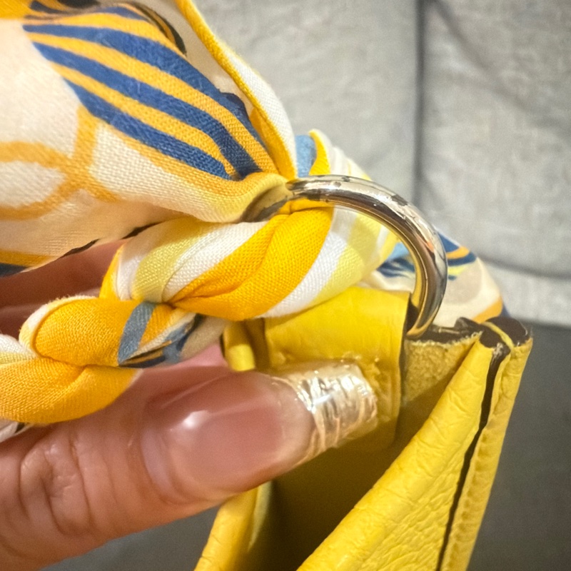 愛馬仕Hermès mini evelyne 檸檬黃銀扣🍋-13