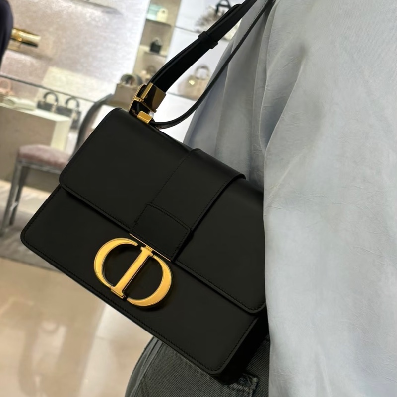 Dior蒙田包30 黑-0