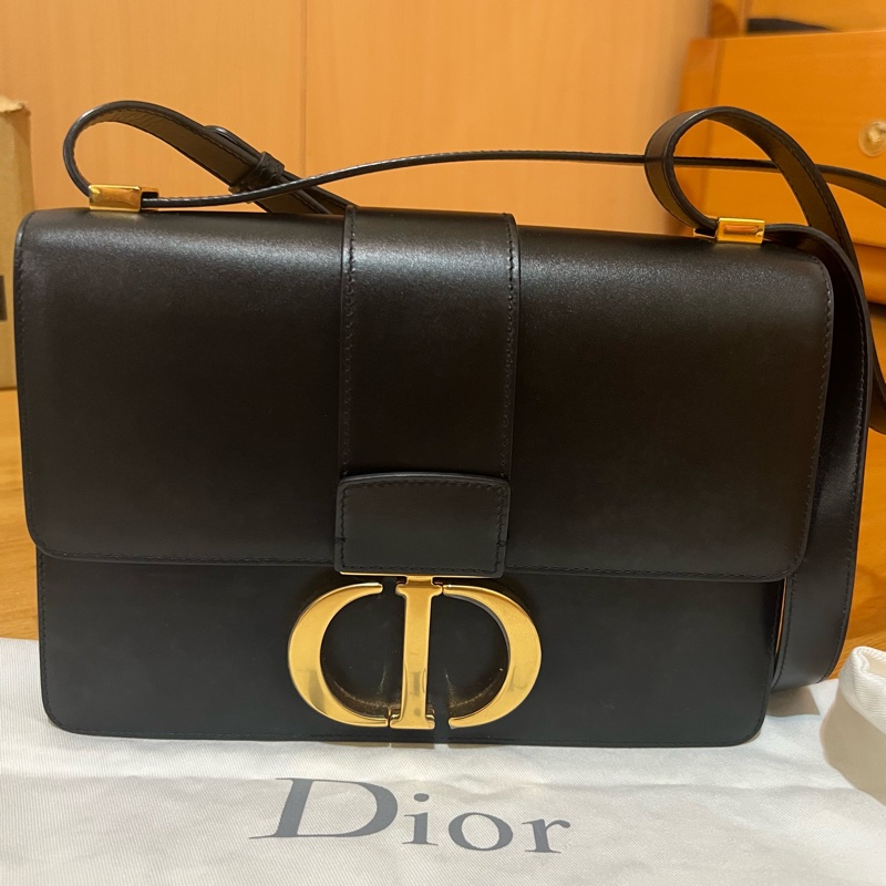 Dior蒙田包30 黑-4