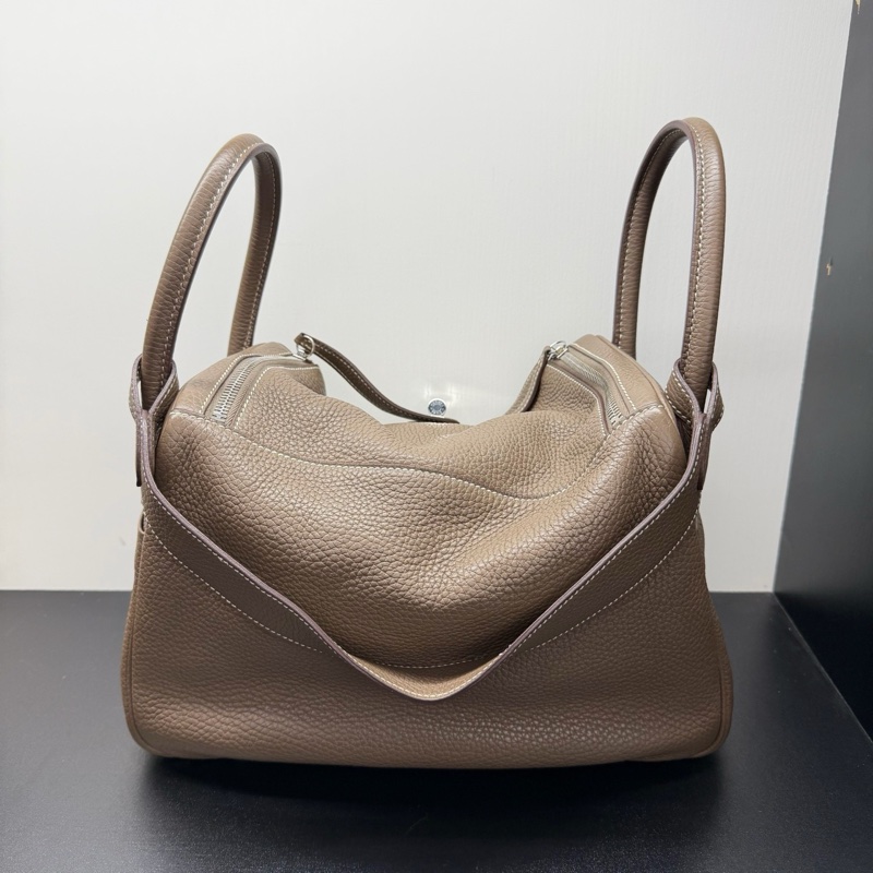 Hermes爱马仕 lindy30大象灰 银扣 Togo皮-1