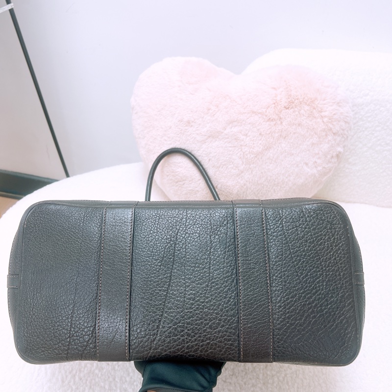 Hermes garden party 36 棕色帆布包/花園包-4