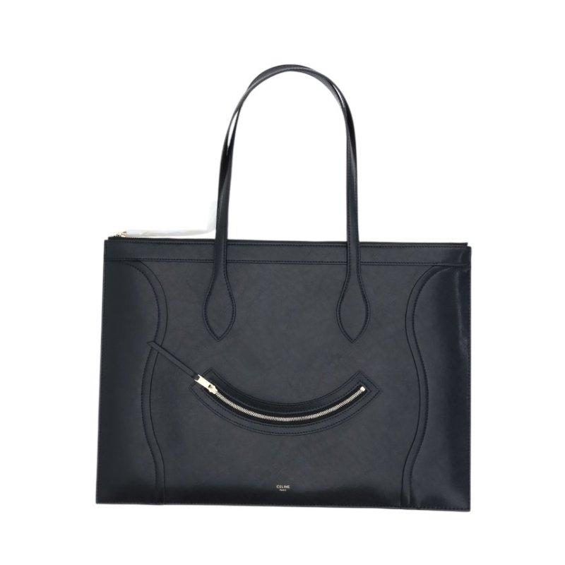 🌺2026春夏新品特價上市🌺 Celine 123963 Flat cabas New luggage 包 黑色-9