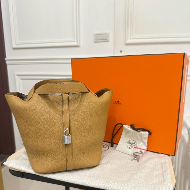 【全新K刻】餅乾色Hermes picotin 22-0