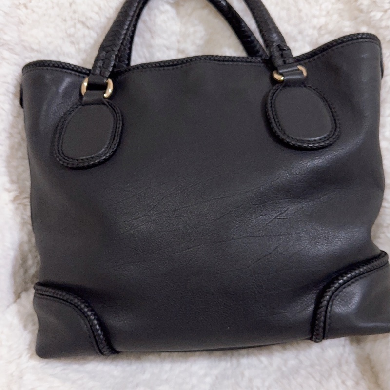 全新 Gucci 流蘇托特包（黑色）-26