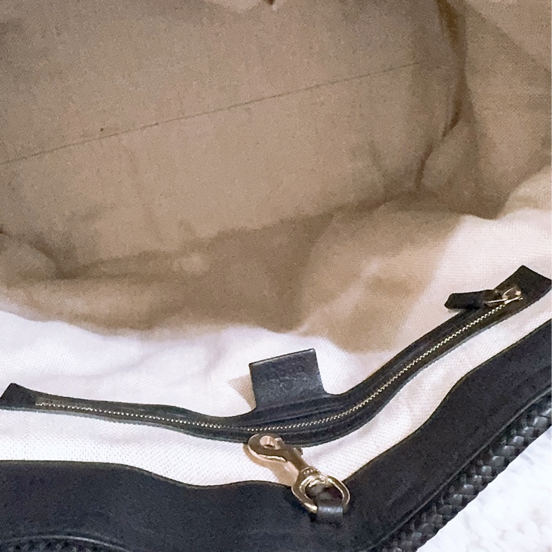 全新 Gucci 流蘇托特包（黑色）-35