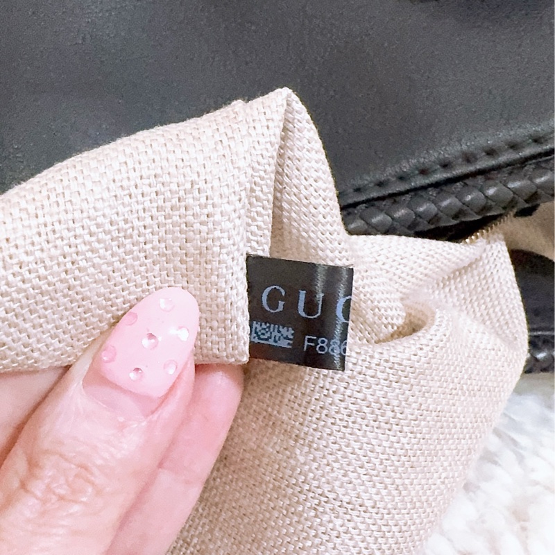 全新 Gucci 流蘇托特包（黑色）-37