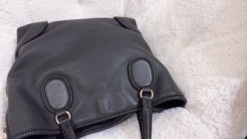 全新 Gucci 流蘇托特包（黑色）-43