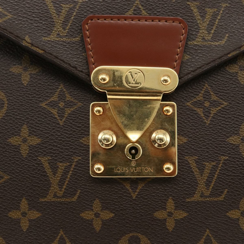【日本直送】路易威登 Monogram Porte Documents Bandouliere 手袋 M53338 LV Auth ka2282-18