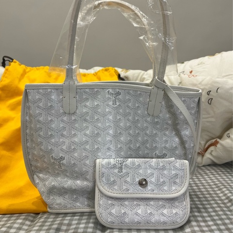 GOYARD mini tote 全新 白色