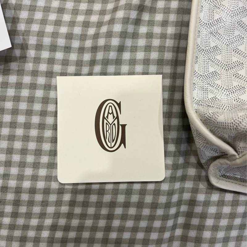 GOYARD mini tote 全新 白色-5