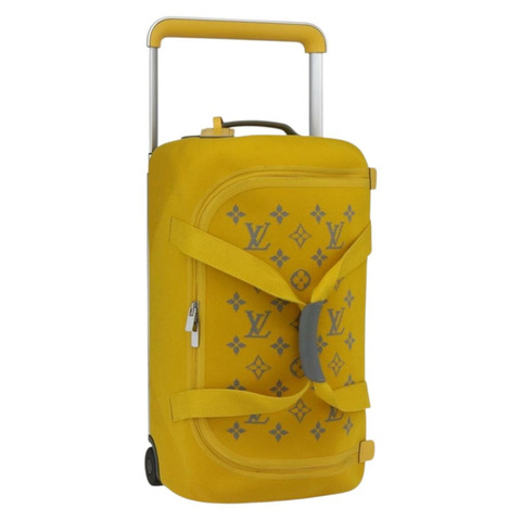 路易威登 Monogram Horizon 軟式旅行箱 黃色 M20124 LV 正品 168945SAV