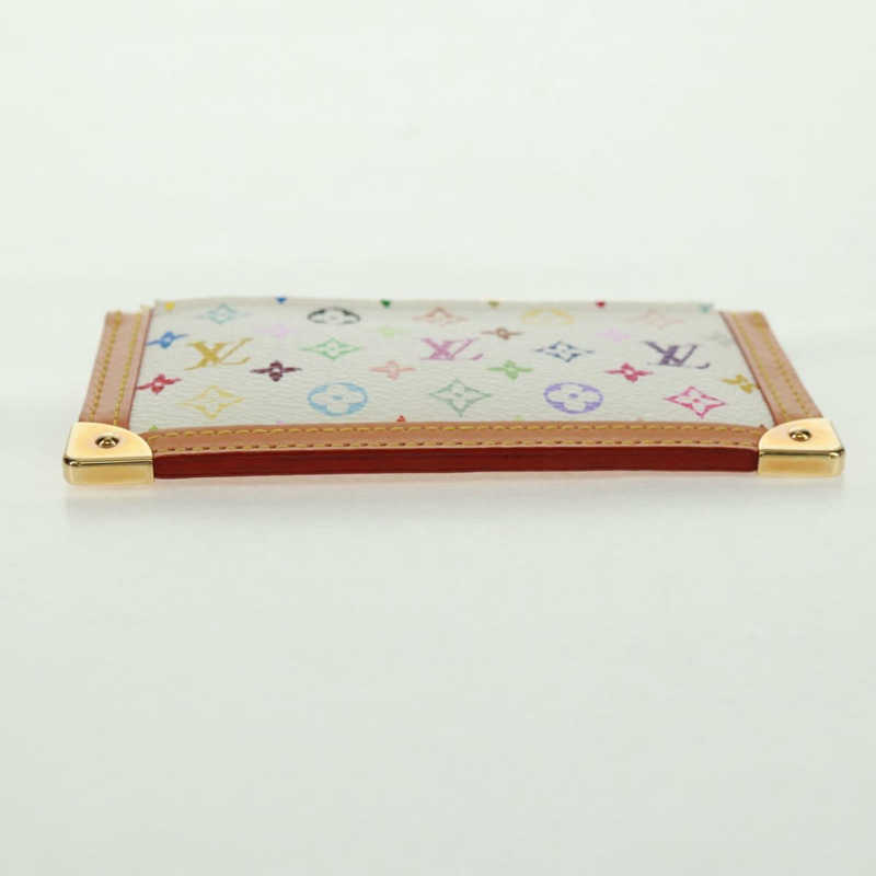 【日本直送】路易威登 (LOUIS VUITTON) 多色 Pochette Cles 零錢包 白色 M92655 正品 BA10525SAV-6