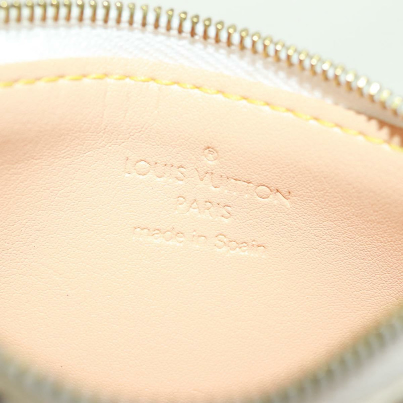 【日本直送】路易威登 (LOUIS VUITTON) 多色 Pochette Cles 零錢包 白色 M92655 正品 BA10525SAV-16