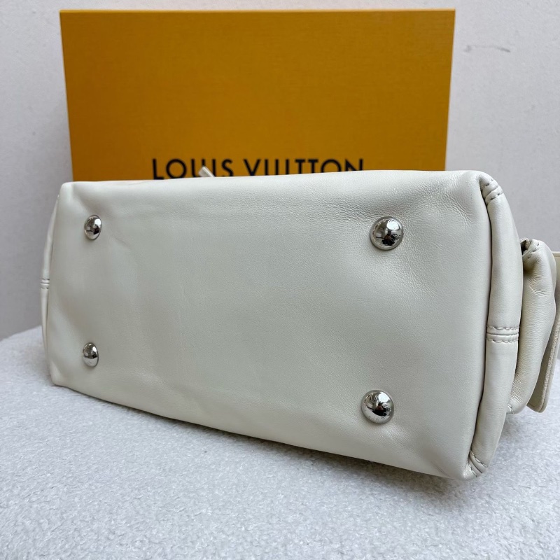 LV Carryall Cargo Vib小號 白武士33.5x15x23  全新配件塵袋-5