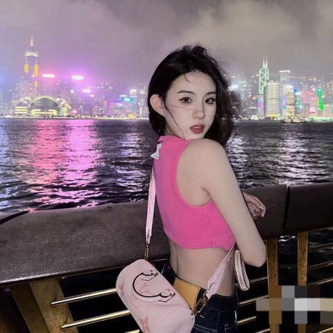 LV 巴比龍 Summer BundlePapillon 漸變老花紋 小牛皮 二合一手提包肩背斜背包小號 櫻花粉 20*10*10cm  99新配件塵袋