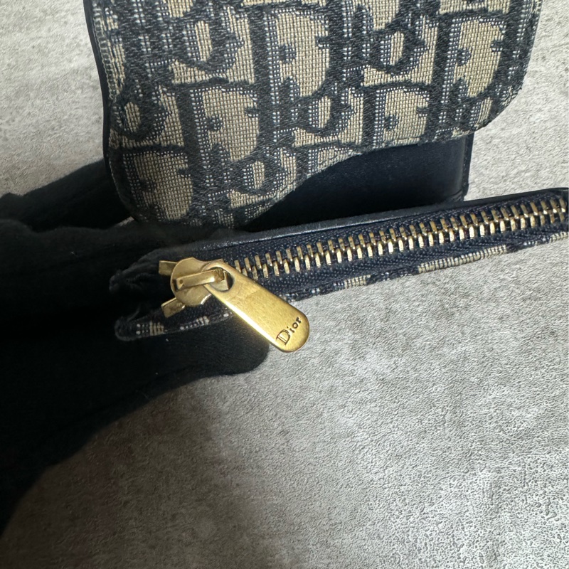 正品 Chanel 緹花布經典短夾-9