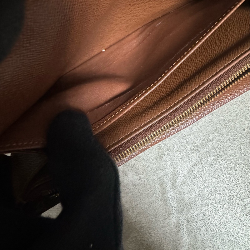 正品Lv M60531經典Sarah老花長夾-8