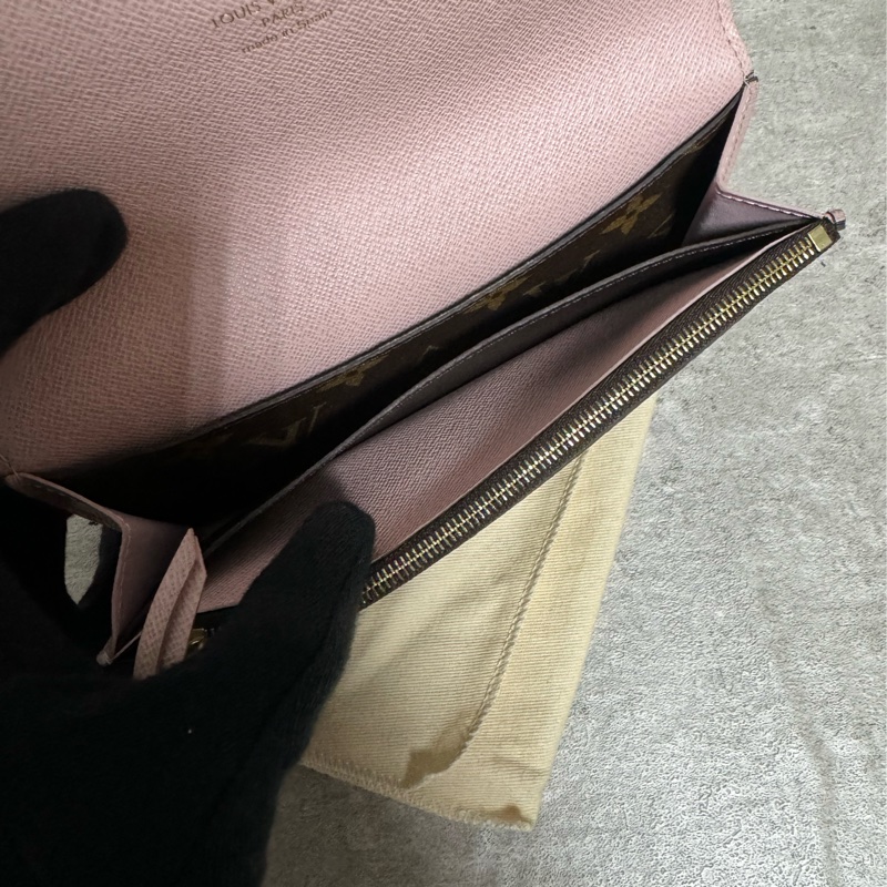 正品 Lv M61189 經典老花豆豆長夾-6